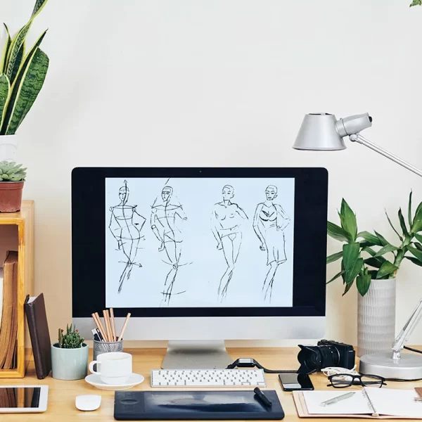 Workplace of Illustrator